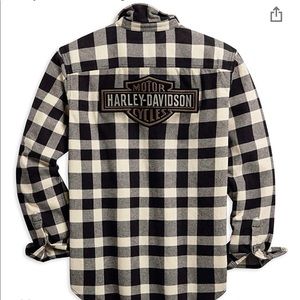 Harley- Davidson button down shirt